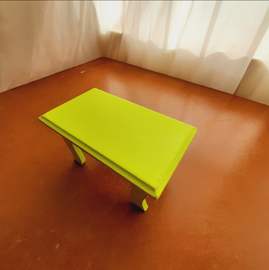 Bandeja Mdf Pequeno Verde Neon - Maluhe decorações 
