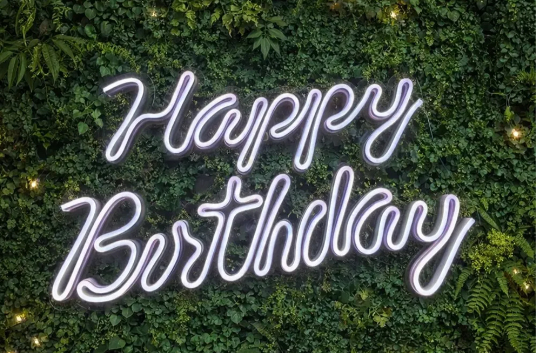 Happy Birthday Led 50 Cm  - Maluhe decorações 