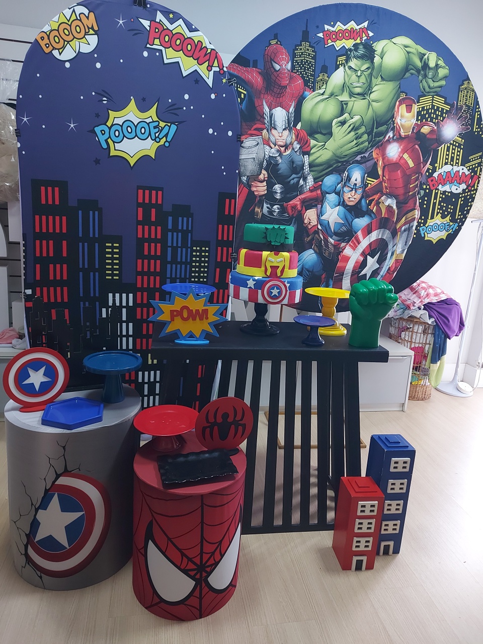 Ki Vingadores  - Maluhe decorações 