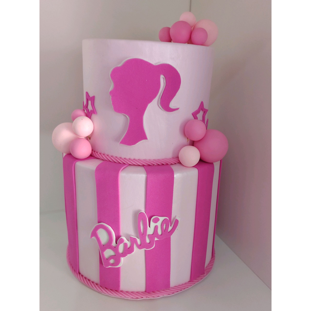Bolo Barbie Eva - Maluhe decorações 