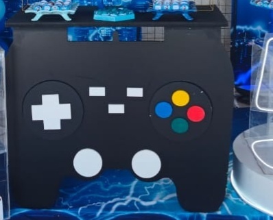 Mesa Controle/Game - Maluhe decorações 