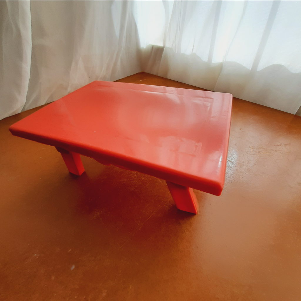 Bandeja Plástico Vermelho - Maluhe decorações 