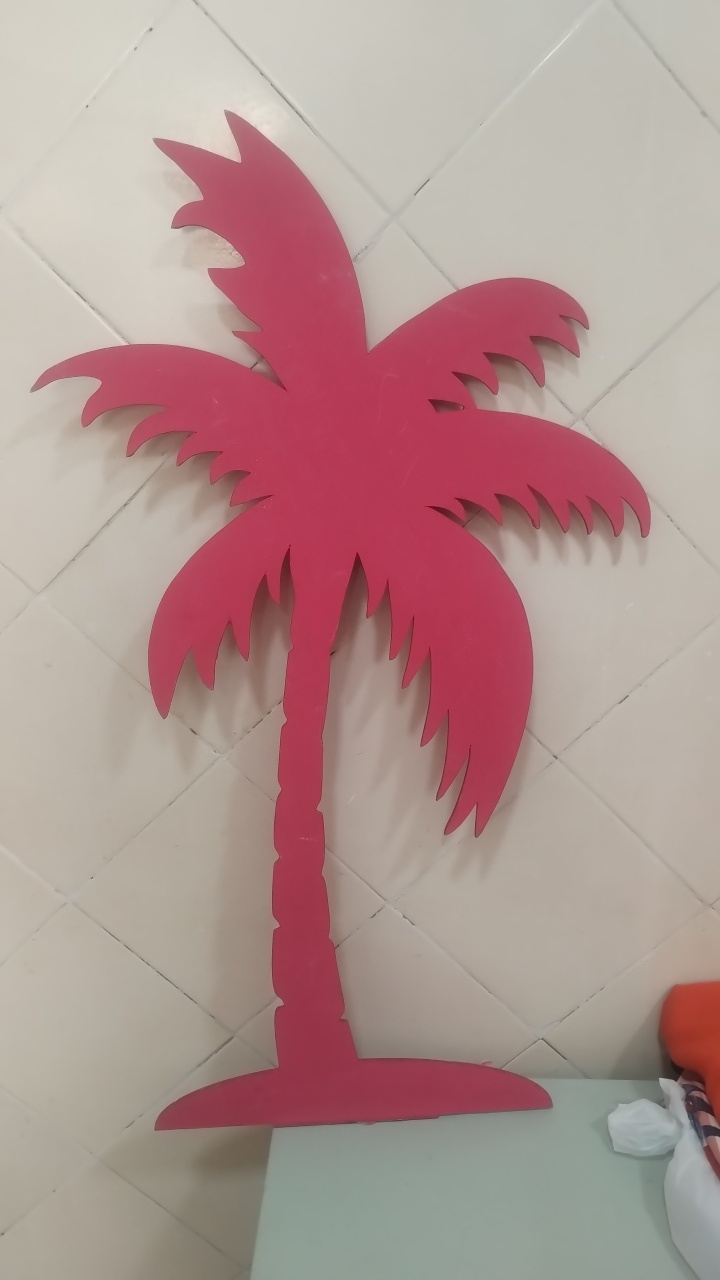 Display Coqueiro Pink 60Cm - Maluhe decorações 
