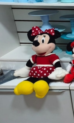 Minnie Vermelha Pelúcia - Maluhe decorações 