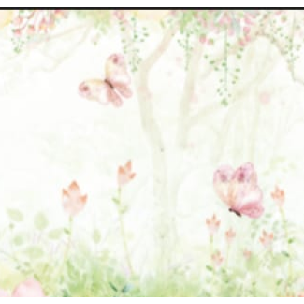 Painel Jardim/ Borboletas 2X2 - Maluhe decorações 