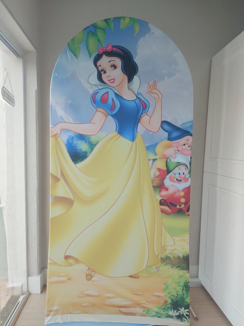 Painel Romano Branca de Neve  - Maluhe decorações 