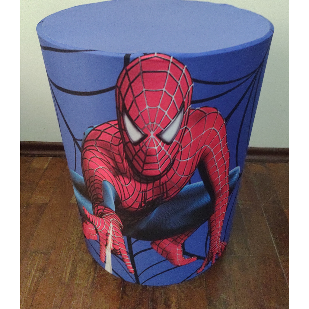 Capa de Cilindro Homem Aranha M - Maluhe decorações 
