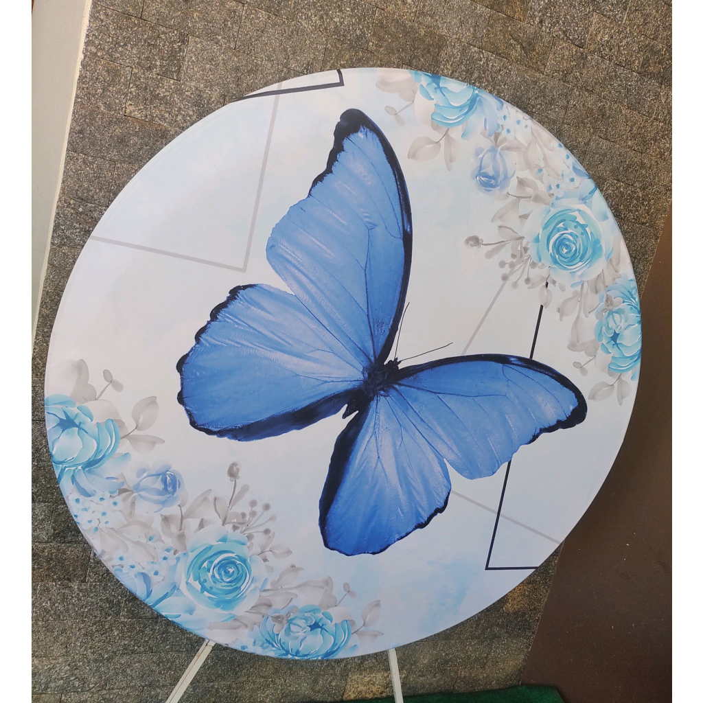 Painel Borboleta Azul - Maluhe decorações 