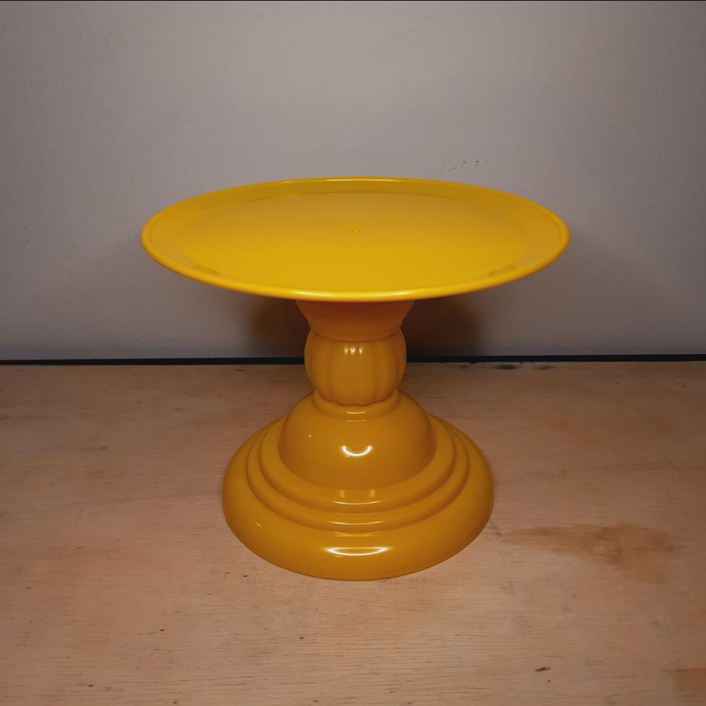 Boleira Plástico Tam. P Amarela - Maluhe decorações 
