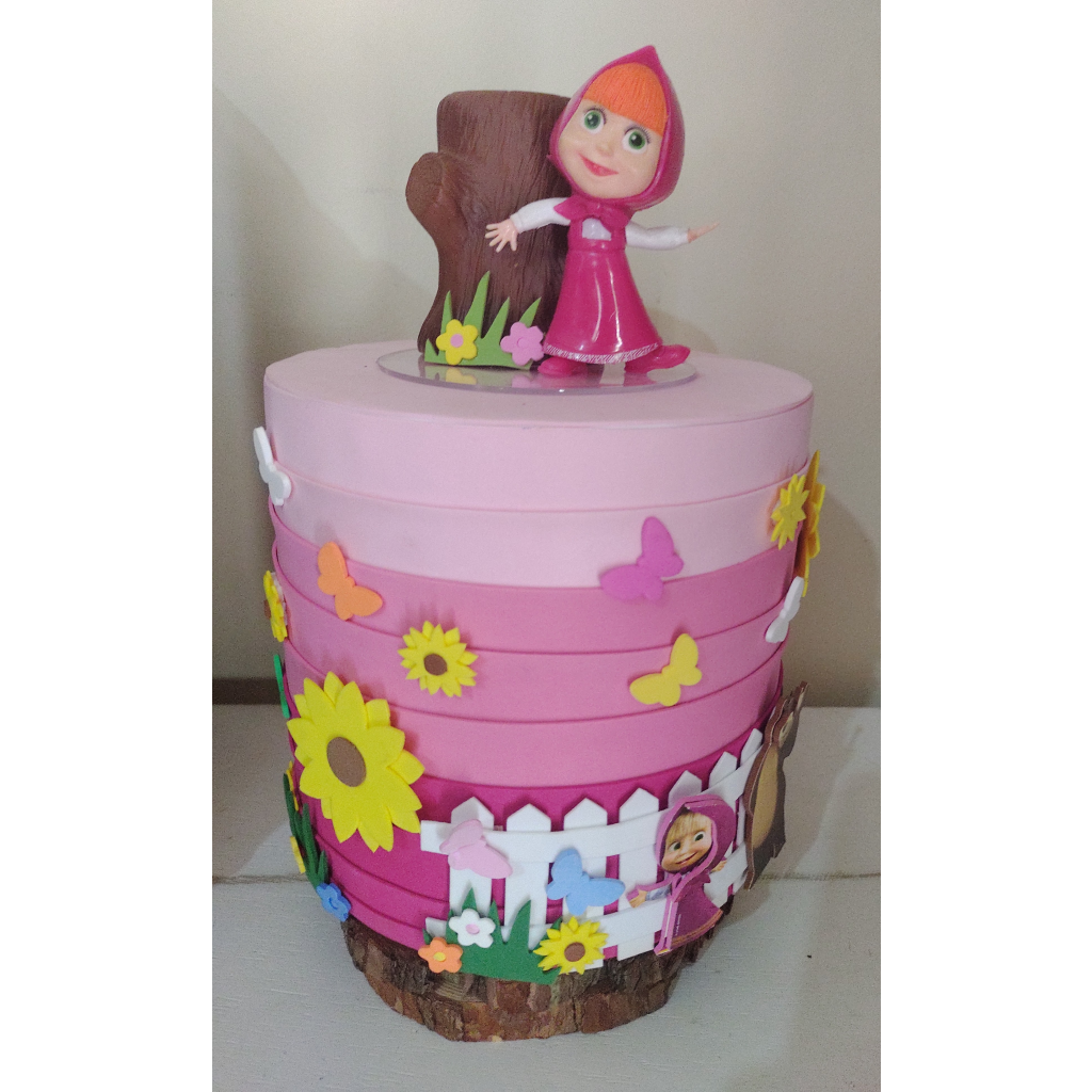 Bolo Masha - Maluhe decorações 