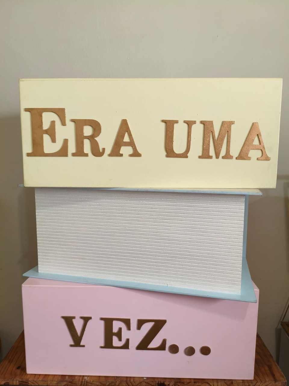 Mesa Cenário Era Uma Vez  - Maluhe decorações 