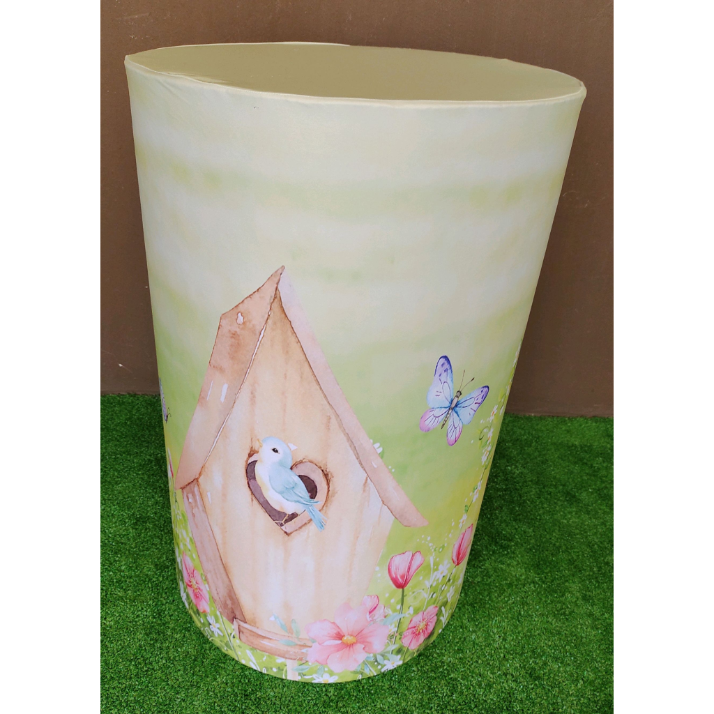 Capa de Cilindro Tam. G Jardim - Maluhe decorações 