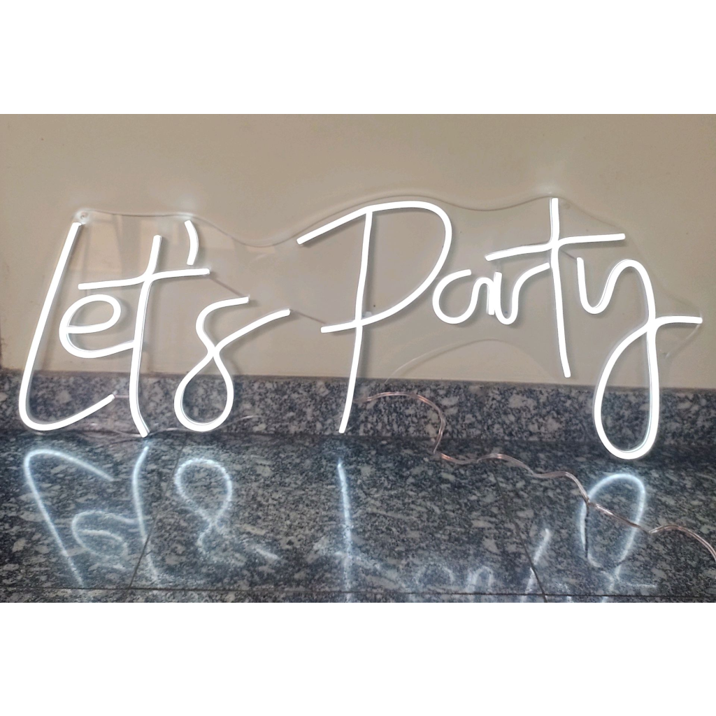 Led Let's Party ( 76Cm) - Maluhe decorações 
