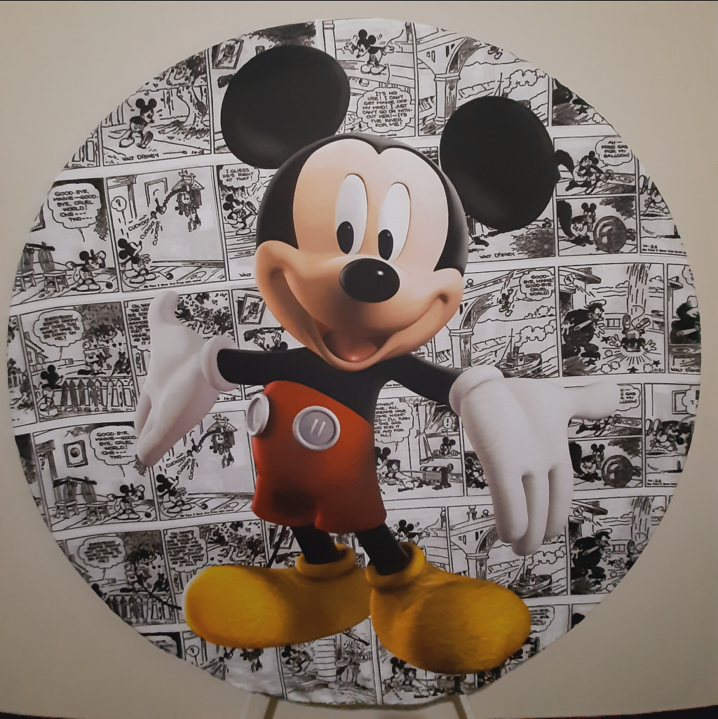 Painel Redondo Mickey - Maluhe decorações 
