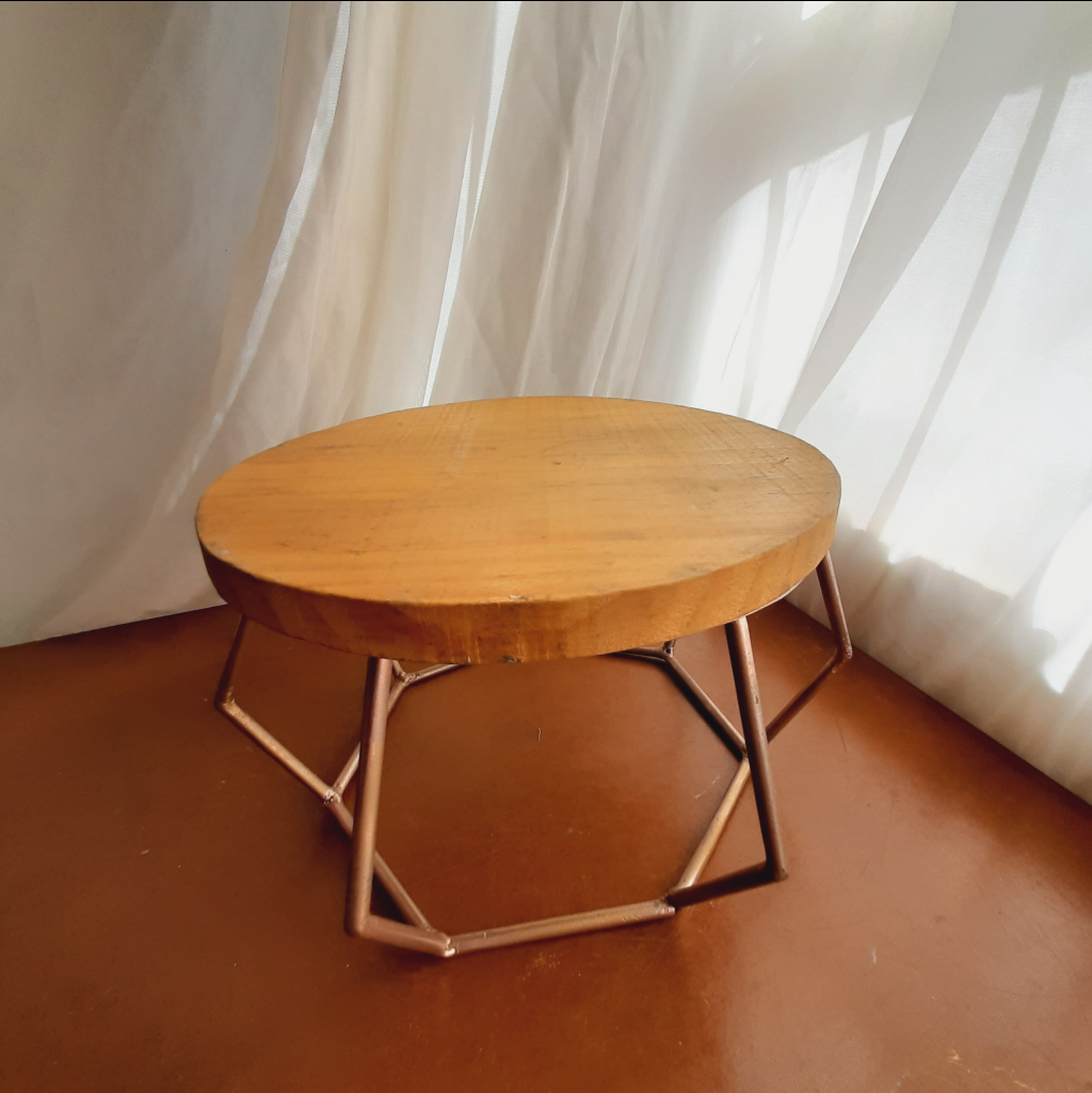 Boleira Geométrica Redonda - Maluhe decorações 
