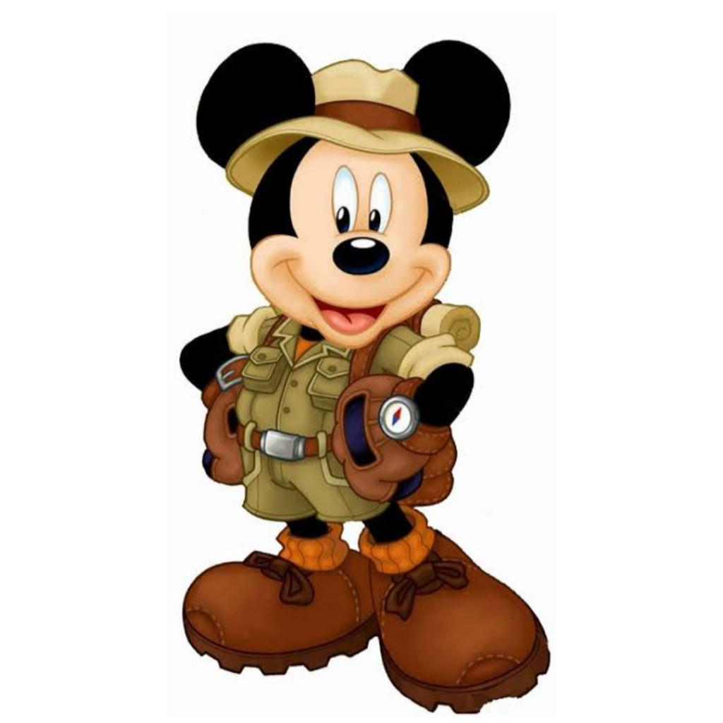 Totem Mickey Safari - Maluhe decorações 