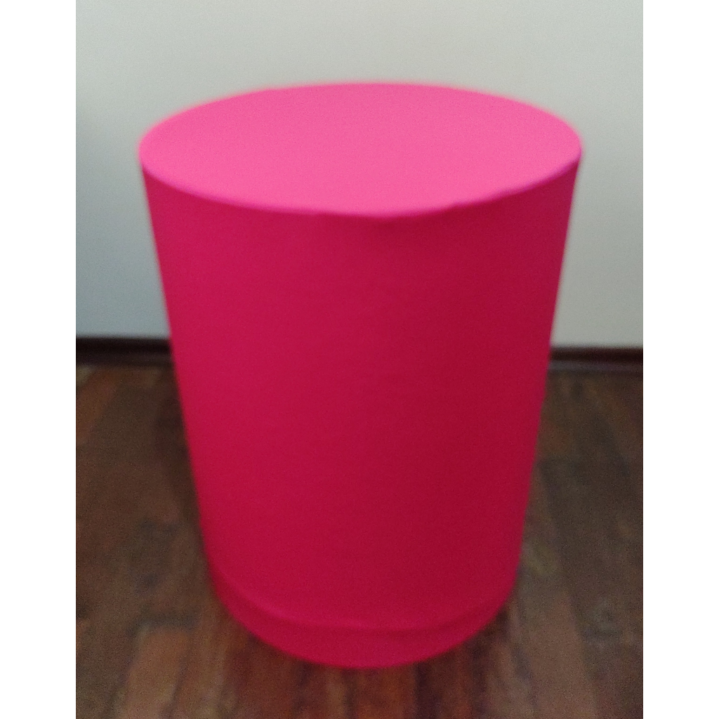Capa Cilindro Pink M - Maluhe decorações 