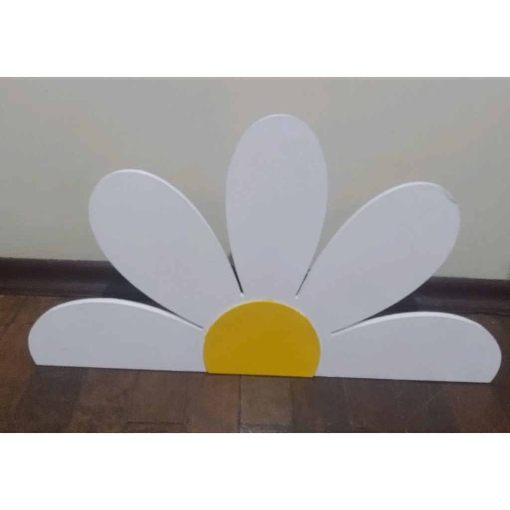 Margarida de Mdf - Maluhe decorações 