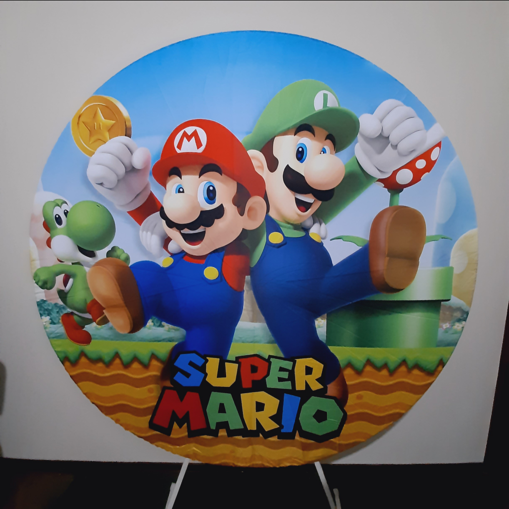 Painel Redondo Mário - Maluhe decorações 