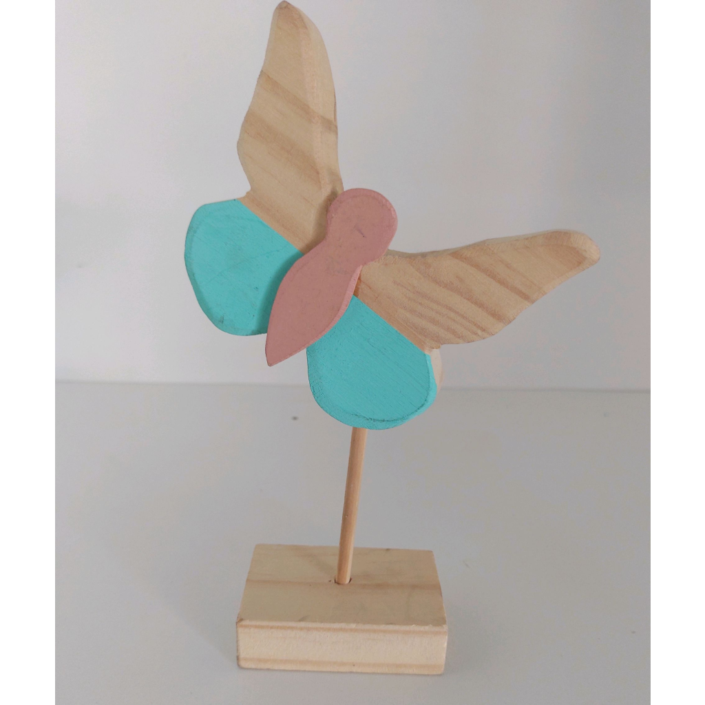 Borboleta Em Pinus - Maluhe decorações 