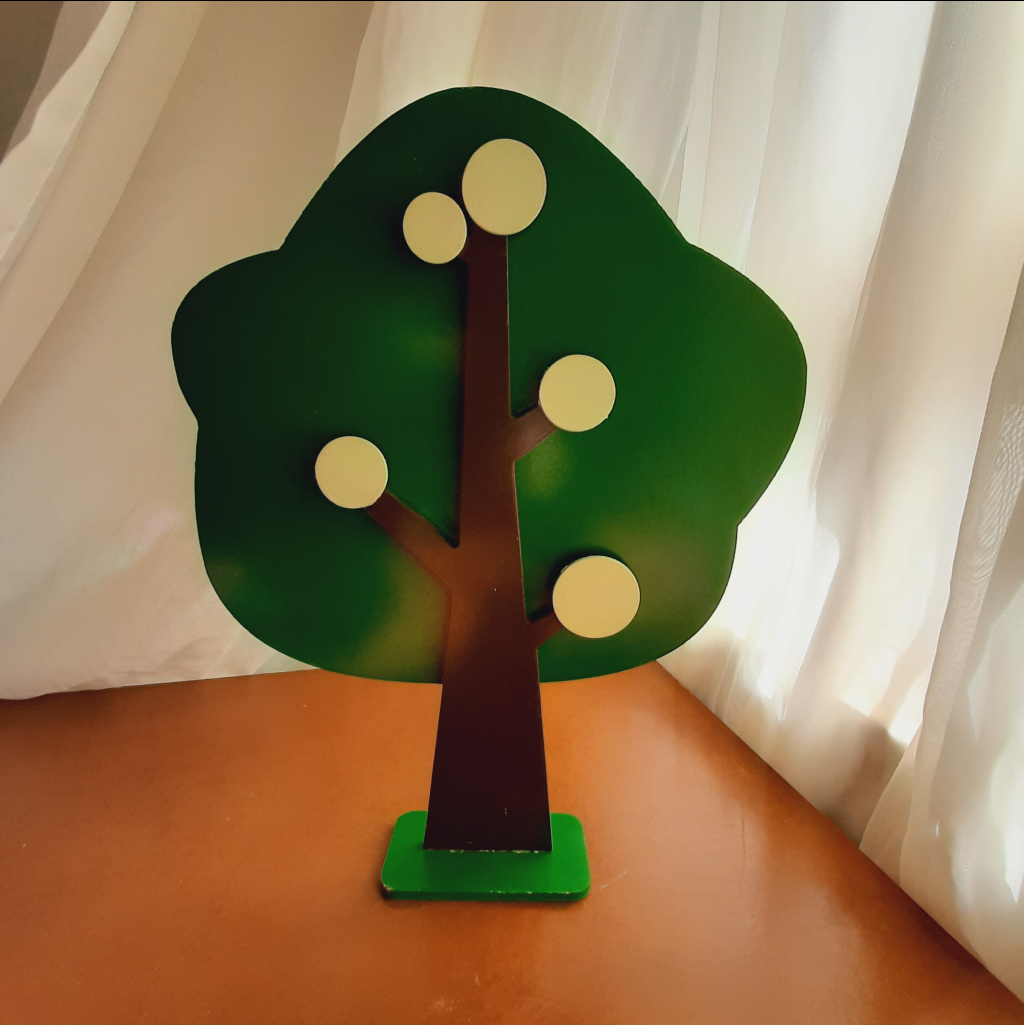 Árvore Mdf Verde Escuro - Maluhe decorações 