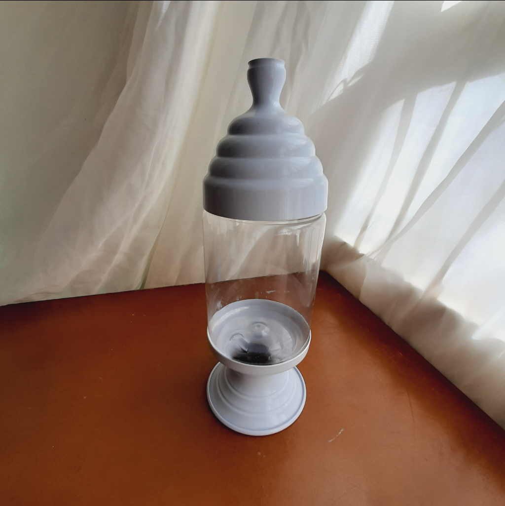 Baleiro Tam. M Branco - Maluhe decorações 