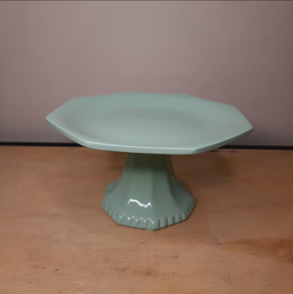 Boleira Cerâmica Tam. P Tiffany - Maluhe decorações 