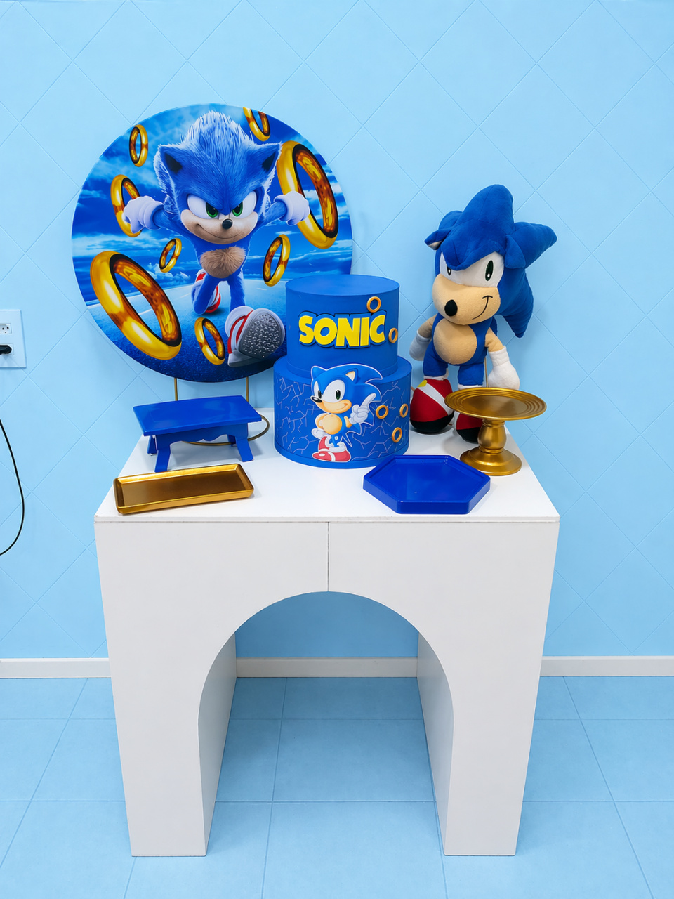 Kit Festa Na Mesa Simples  - Maluhe decorações 