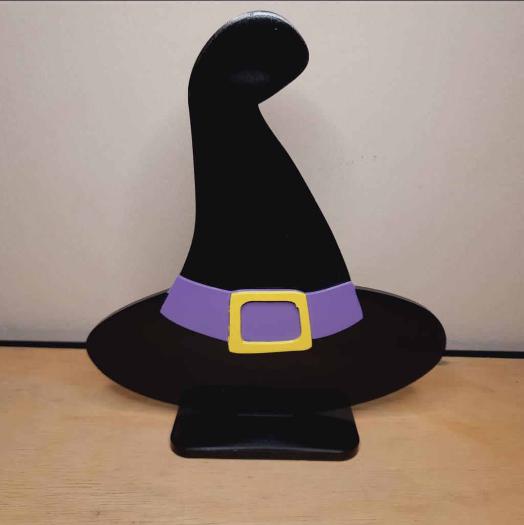 Display Chapéu de Bruxa Mdf - Maluhe decorações 