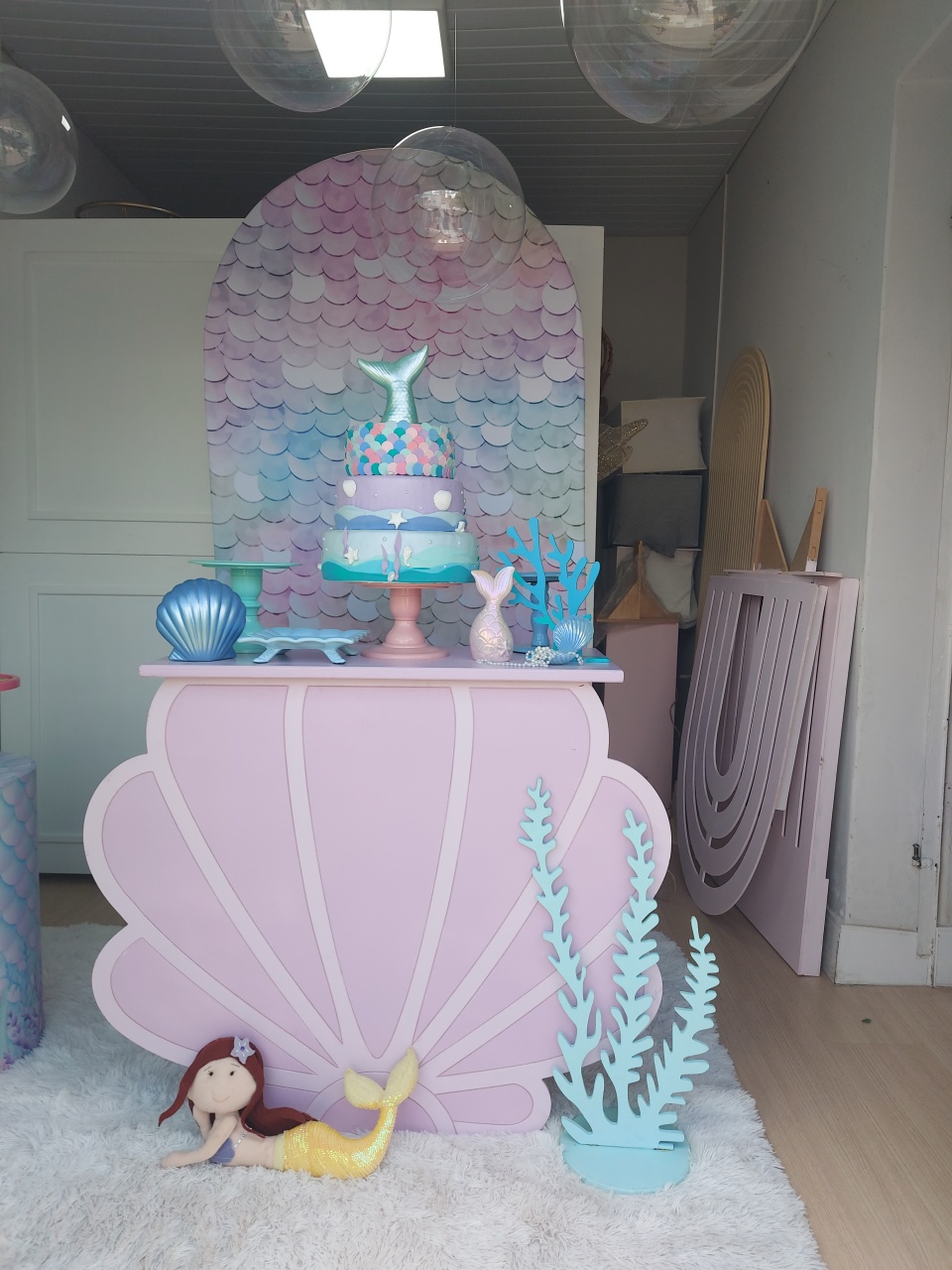 Kit Básico Sereia  - Maluhe decorações 