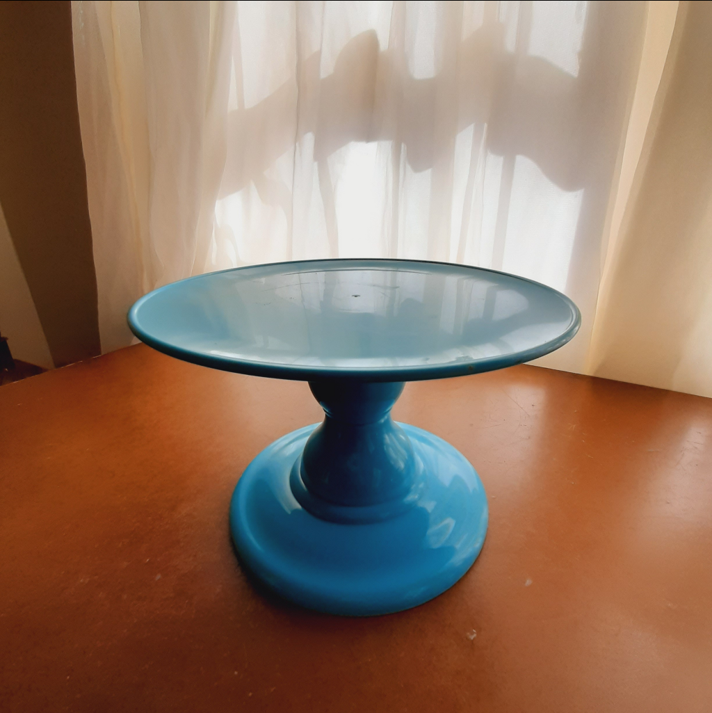 Boleira Plástico Abs Tam. P 14,5Cm. Azul - Maluhe decorações 