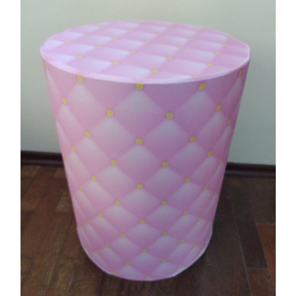 Capa de Cilindro Tam. M Rosa Princesa - Maluhe decorações 