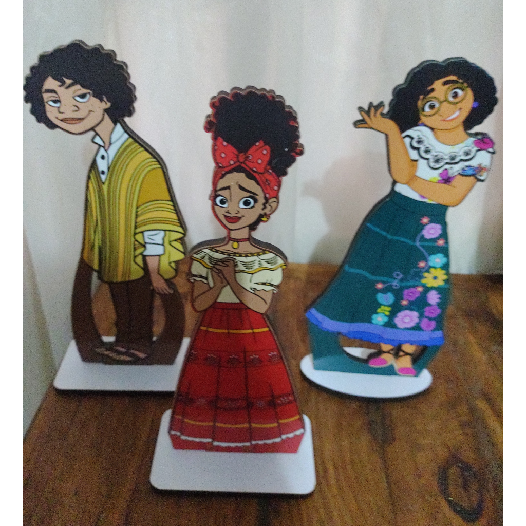 Kit 3 Displays Encanto 25 Cm - Maluhe decorações 