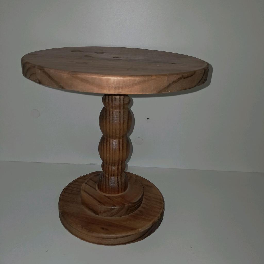 Boleira Pinus Tam. M 22Cm. Mdf - Maluhe decorações 