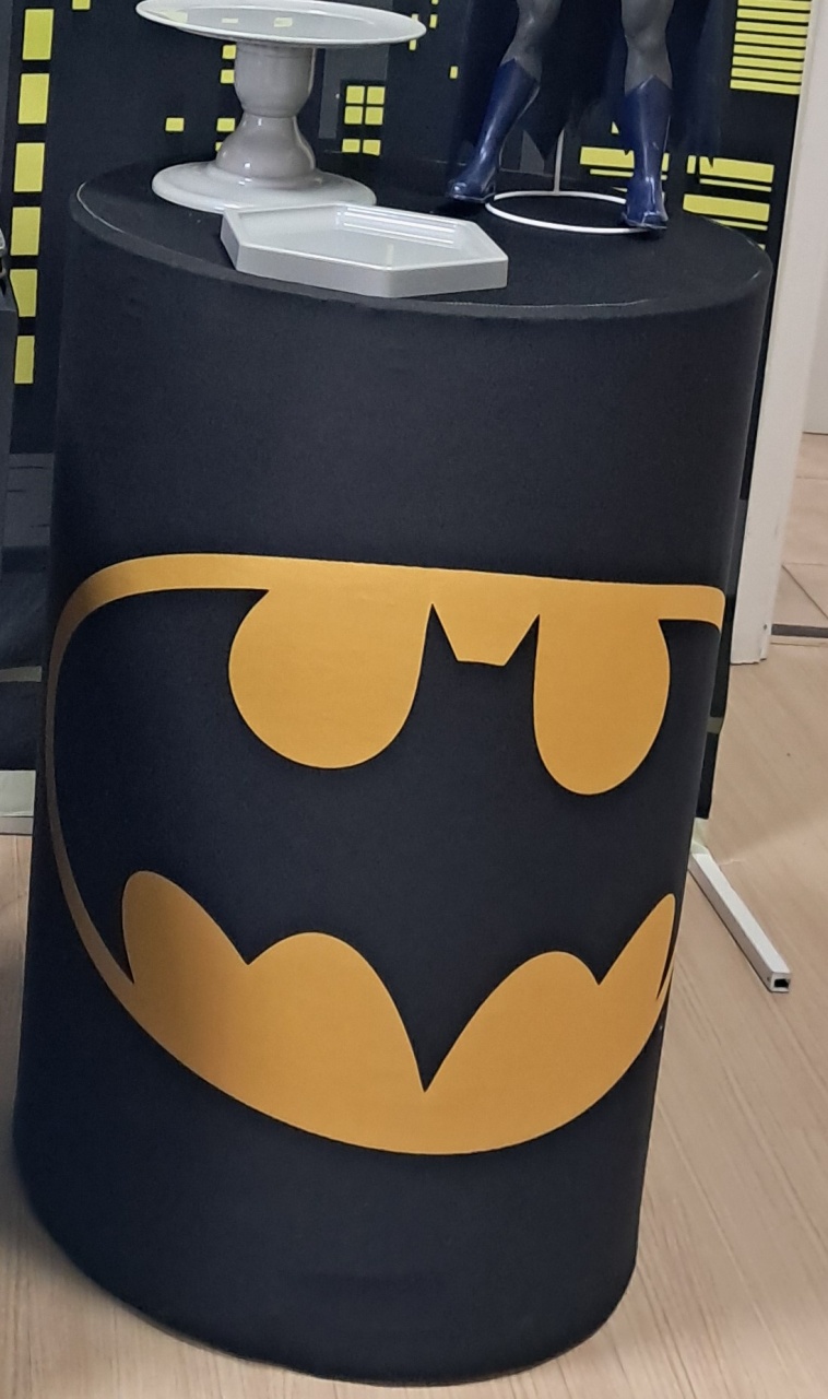 Capa Cilindro  Batman G - Maluhe decorações 