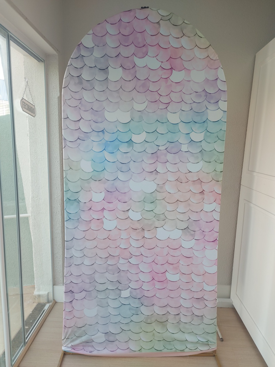 Painel Romano Escama Sereia  - Maluhe decorações 