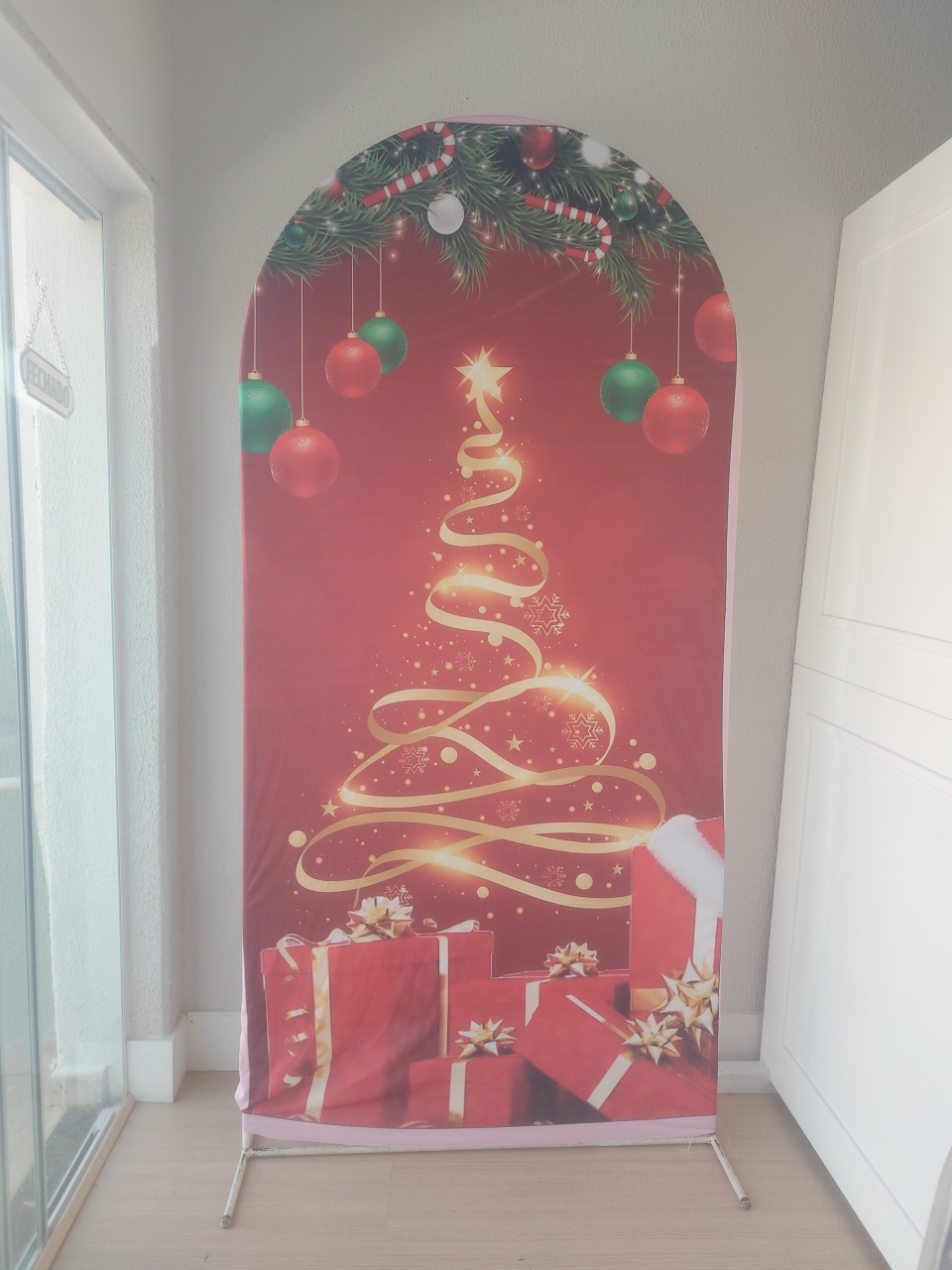 Painel Romano Natal - Maluhe decorações 