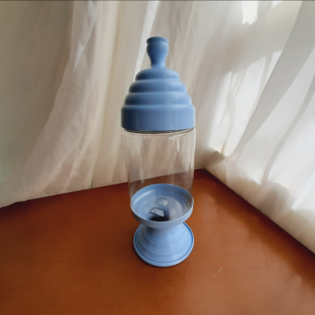 Baleiro Tam. M Azul - Maluhe decorações 