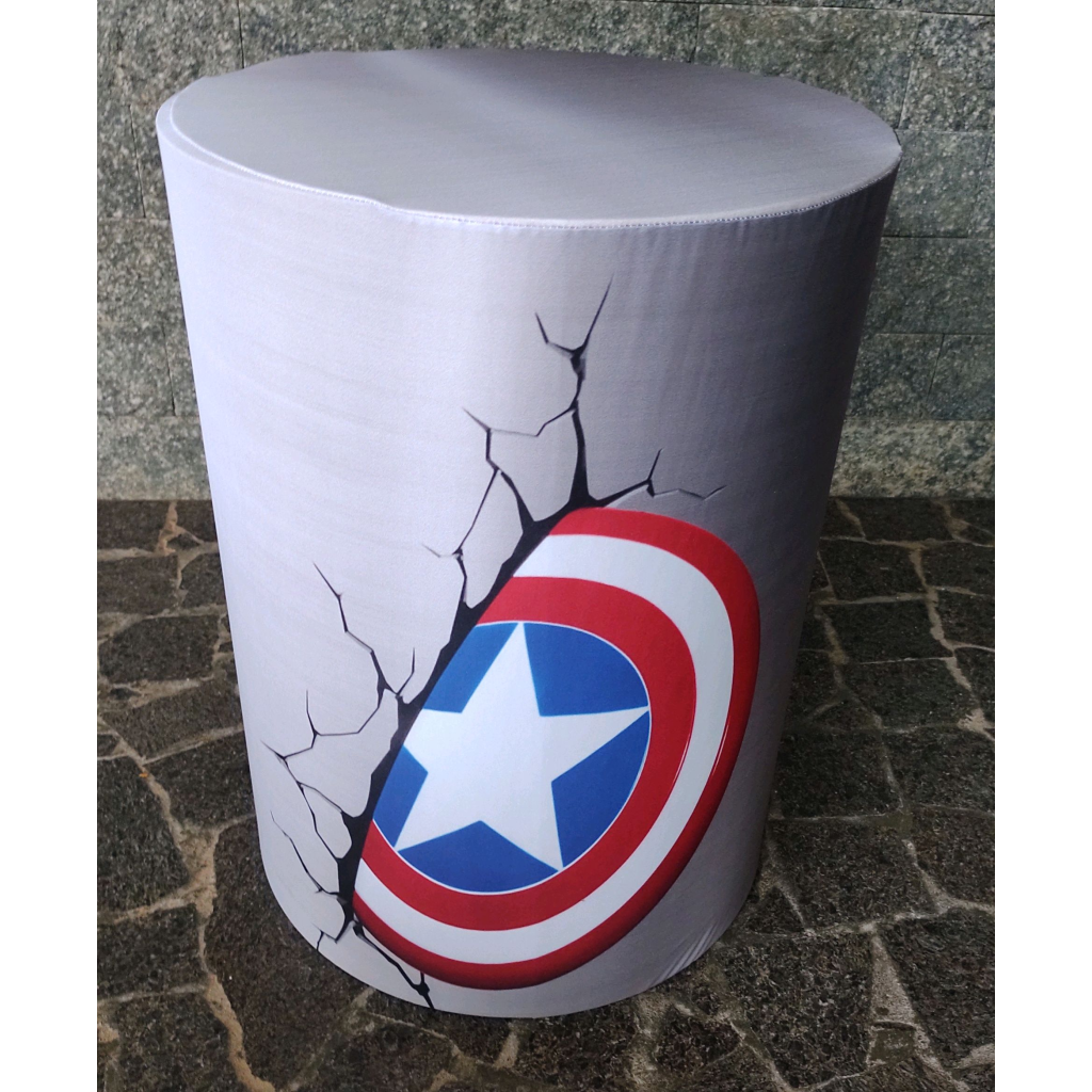 Capa Cilindro M Capitão América - Maluhe decorações 