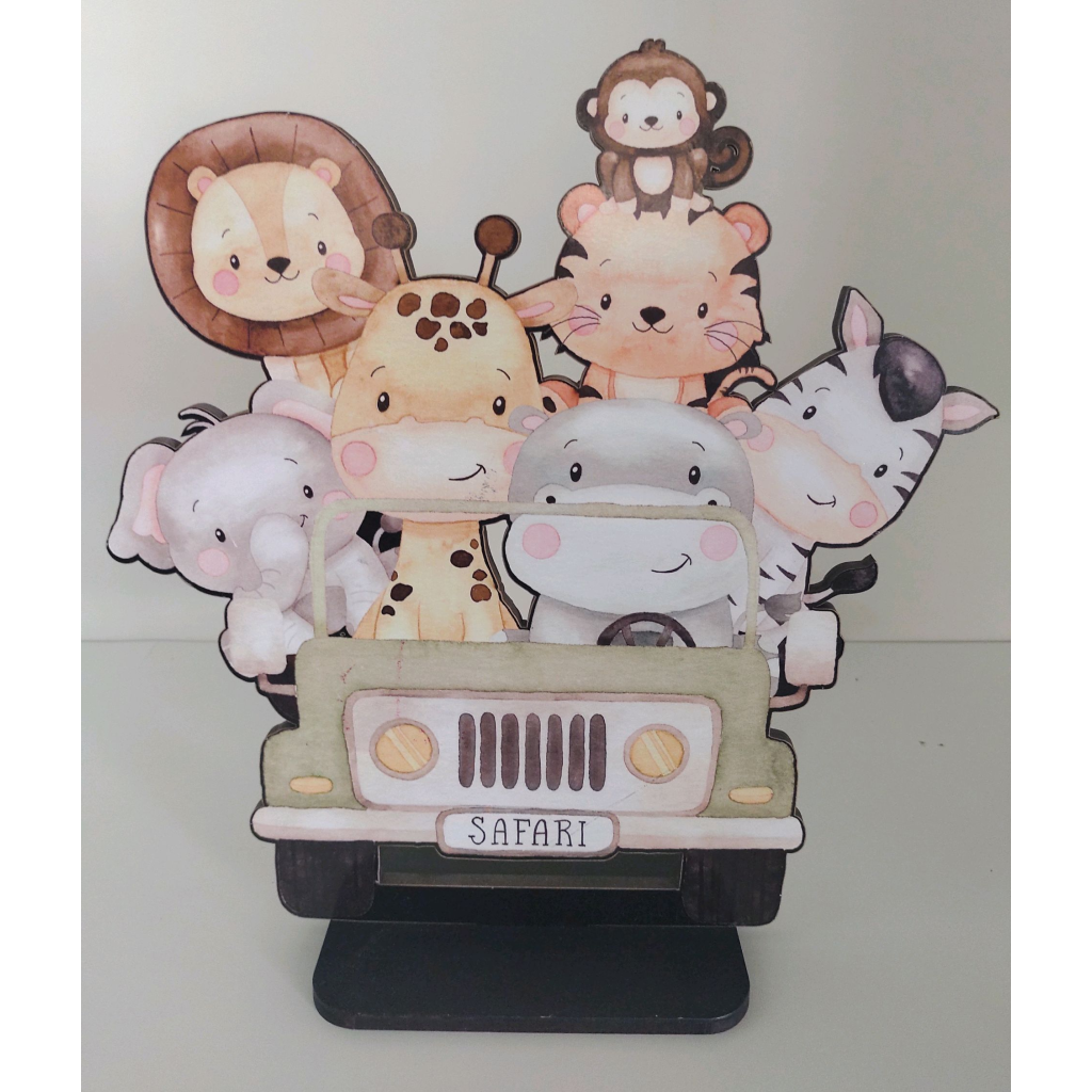 Display Safari 30 Cm - Maluhe decorações 