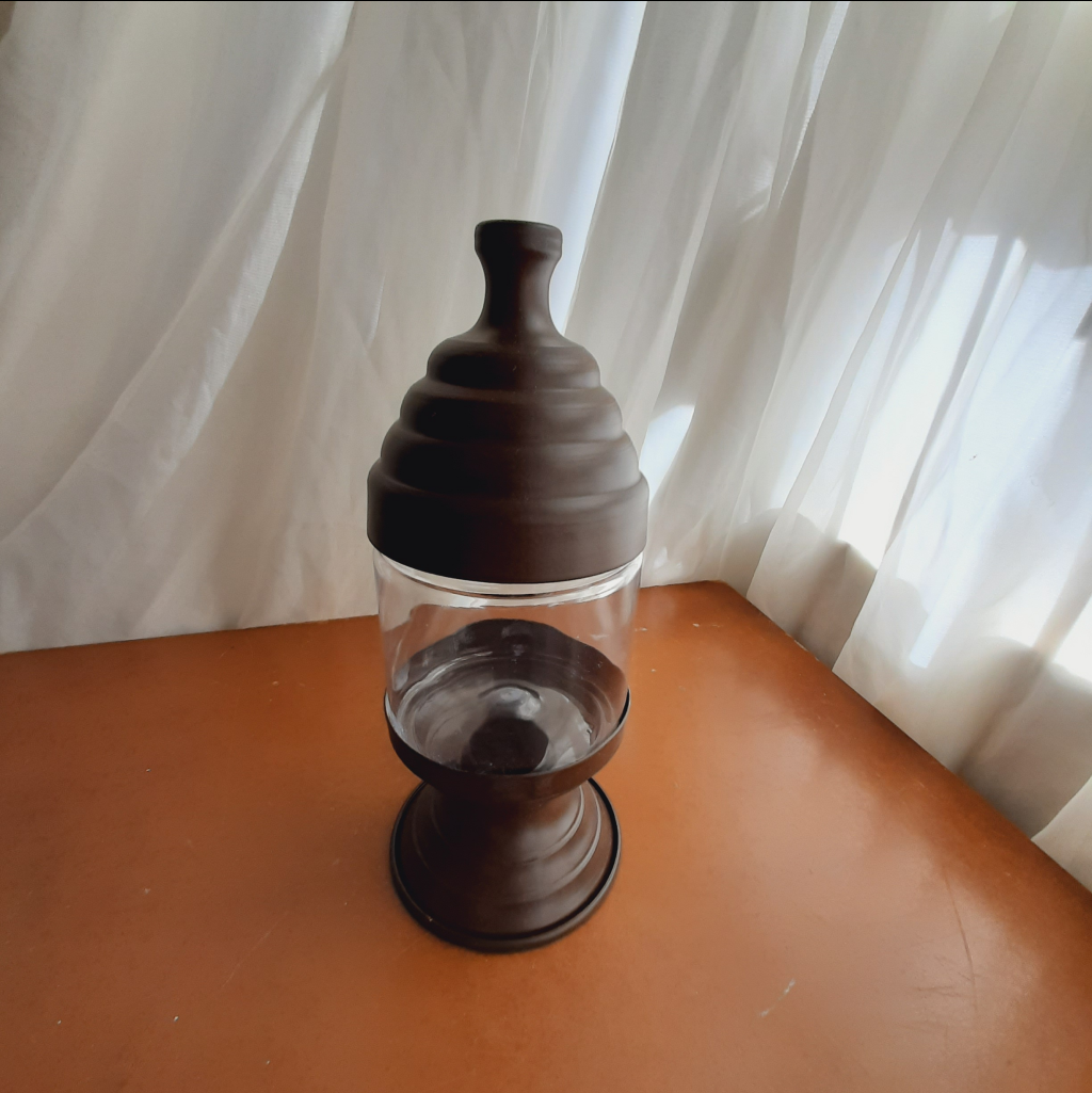 Baleiro Tam. P Marrom - Maluhe decorações 