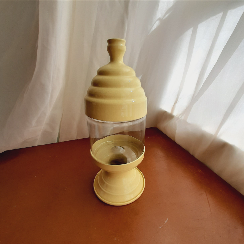 Baleiro Tam. P Amarelo Claro - Maluhe decorações 