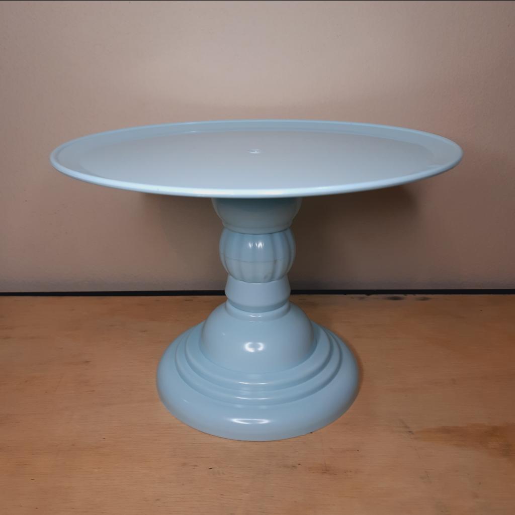 Boleira Plástico Tam. M Azul Bebê - Maluhe decorações 