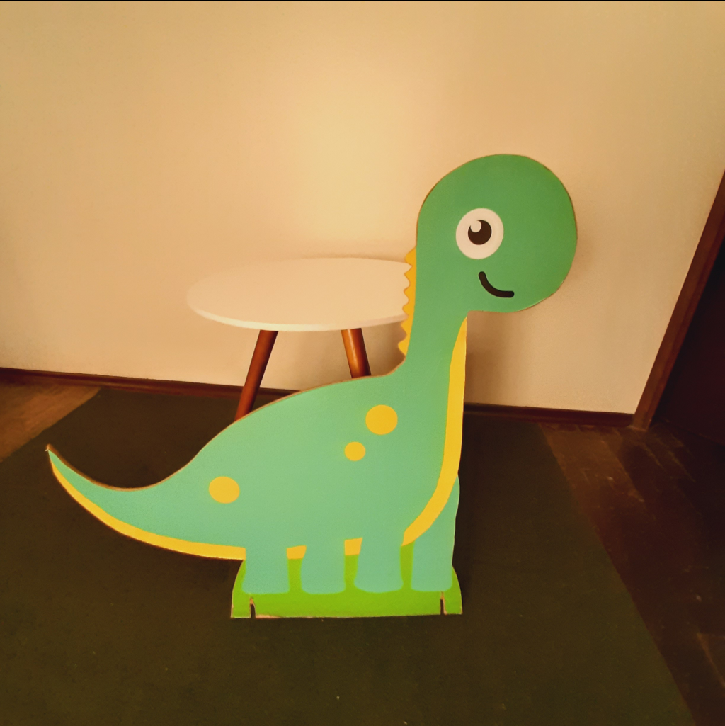 Totem Dino Baby - Dinossauro - Maluhe decorações 
