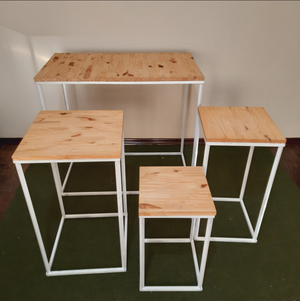 Kit Mesa Ferro - Maluhe decorações 