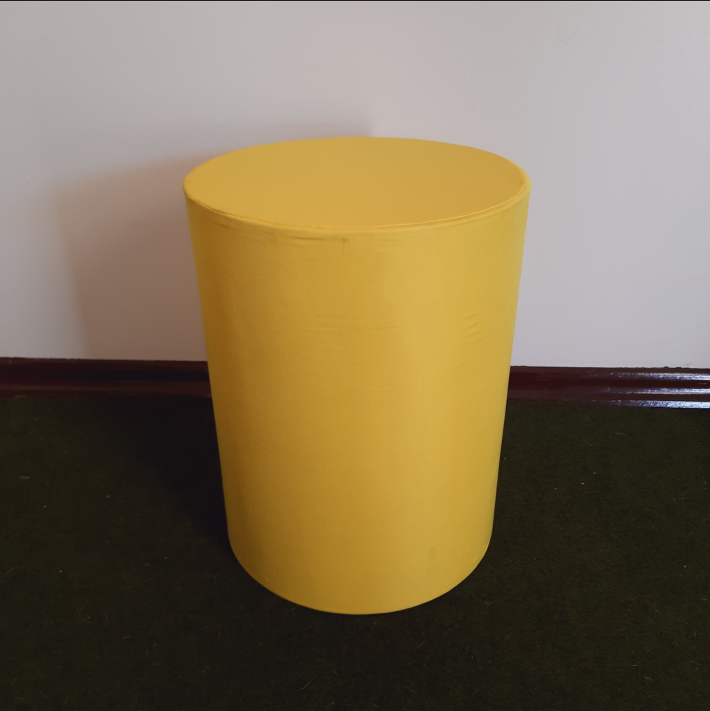Capa de Cilindro Amarelo Tam. M - Maluhe decorações 