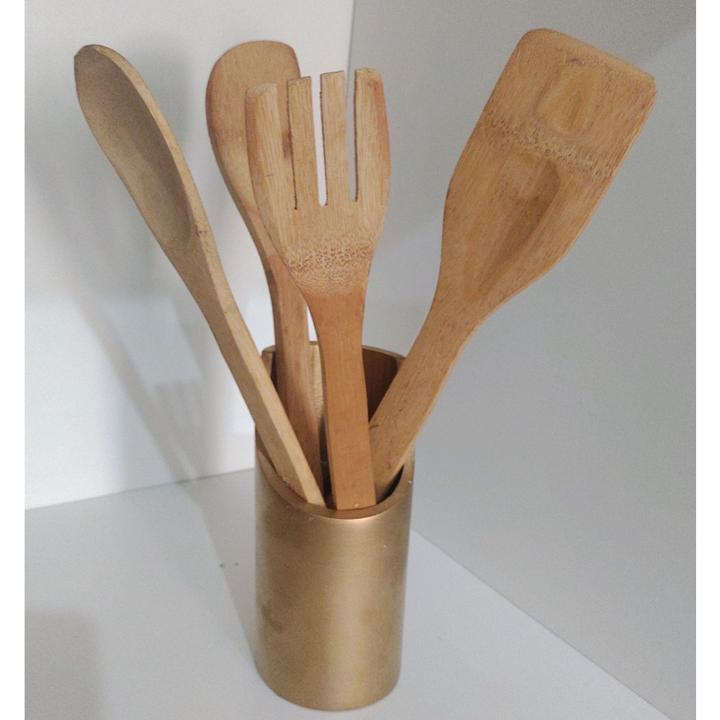 Kit Colher de Bambu - Maluhe decorações 