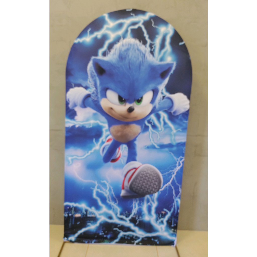 Painel Romano 1X2 Sonic - Maluhe decorações 