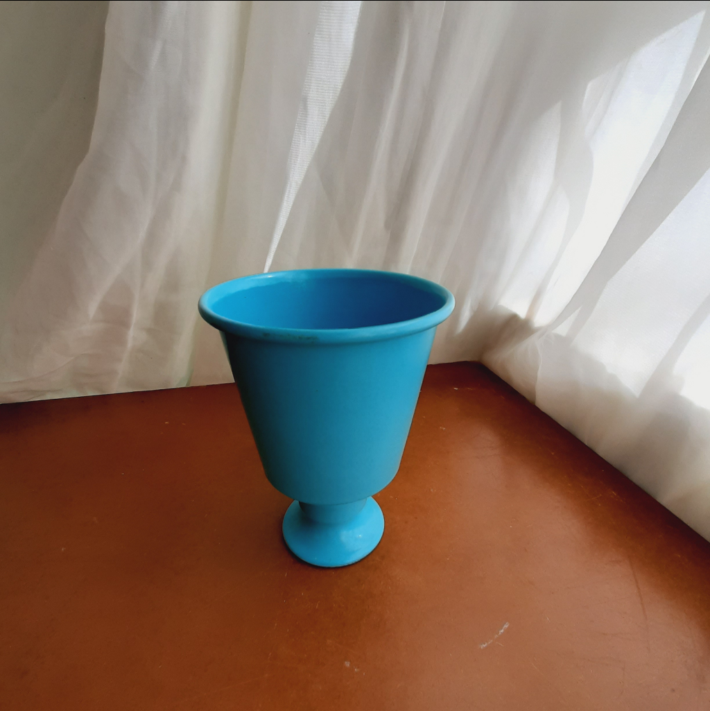 Vasinho Metal Tam. P Tiffany - Maluhe decorações 