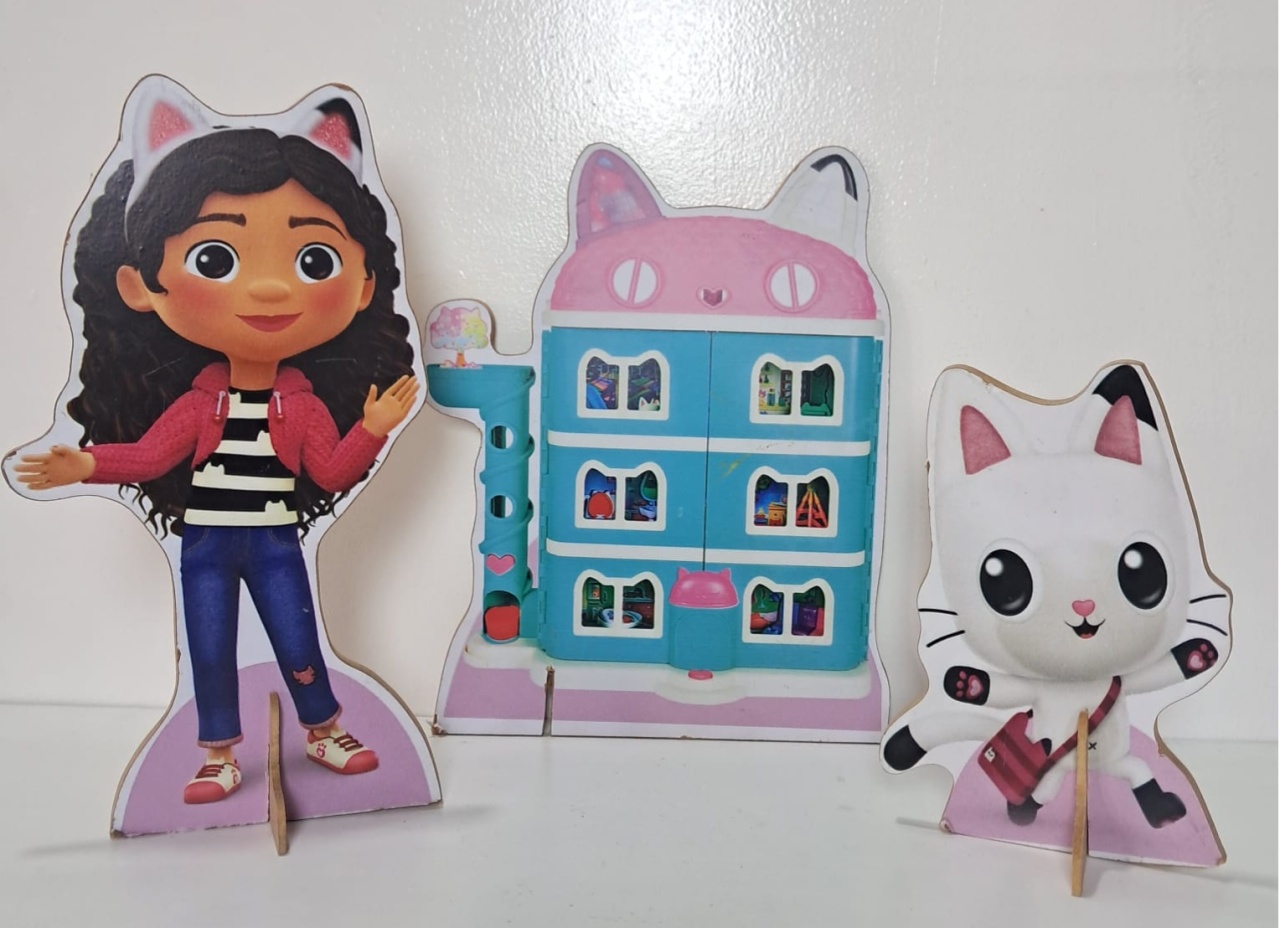 Display Casa Mágica da Gaby de Mesa - Stefane Sales 